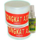 Süper Tongkat Ajimat Madura 2 Adet 100 Ml + Yanında 30 Ml Çörek Otu Yağı