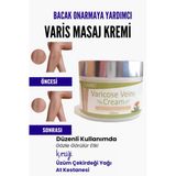 Süper Var.is Bölgesi Için Bacak Onarmaya Yardımcı Ve Besleyici Varicose Masaj Kremi 100 Ml
