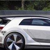 Süper Volkswagen Piston Araba Sticker Yapıştırma 2 Adet 15CM