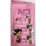 Super Wet Wıpes Mini Islak Mendil Paket İçi 8Li