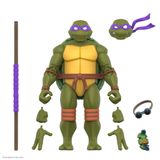 Super7 ULTIMATES! Teenage Mutant Ninja Turtles Donatello - 7" TMNT Aksiyon Figürü Aksesuarlarla Klasik Karikatür Koleksiyon ve Retro Oyuncaklar