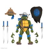 Super7 ULTIMATES! Teenage Mutant Ninja Turtles Ninja Nomad Leonardo - 7" TMNT Aksiyon Figürü Aksesuarlarla Klasik Karikatür Koleksiyon ve Retro Oyuncaklar