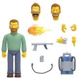 Super7 Ultimates The Simpsons Hank Scorpio - 7" Simpsons Aksiyon Figürü Aksesuarlarla Klasik TV Şovu Koleksiyon ve Retro Oyuncaklar