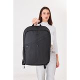 Superbag 15.6-17.3 İnç Laptop Sırt Çantası 5 Bölmeli Su İtici Kumaş Korumalı Notebook Çantası 6520
