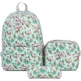 Superbag Kız Erkek Çocuk İlkokul Çantası Koala Desenli Sırt Çantası Beslenmelik ve Kalemlik 3'Lü Set