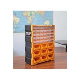 Superbag Monoblok Avadanlık Ve Çekmece 39 Gözlü Seti Hobby Organizer Düzenleyici 30 Çekmece 9 Avadanlık Sarı