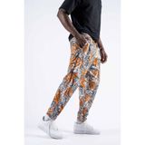 SUPERBLUE Erkek Desenli Günlük Renkli Jogger Baget Pantolon