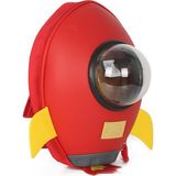 Supercute Rocket Çocuk Sırt Çantası Kırmızı Renk Dayanıklı Malzeme ile 0-6 Yaş İçin