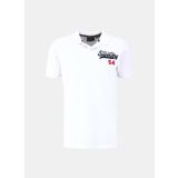 Superdry Baskılı Beyaz Erkek Polo T-Shirt M1110349A01C_APPLIQUE CLASSIC FIT P