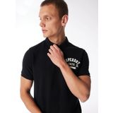 Superdry Baskılı Siyah Erkek Polo T-Shirt M1110349A02A_APPLIQUE CLASSIC FIT P