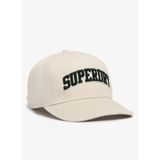 SUPERDRY Bej Yazı Baskılı Şapka Y9010198A, Standart, 5003387509, Gri, Kadın