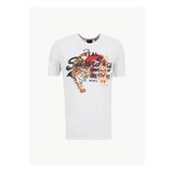 SUPERDRY Beyaz Bisiklet Yaka Erkek Regular Fit Baskılı T-Shirt VL TOKYO RELAXED TEE