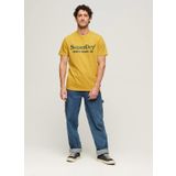 Superdry Bisiklet Yaka Baskılı Sarı Erkek T-Shirt M1011893A2AX_VENUE CLASSIC LOGO T S