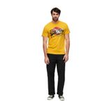 Superdry Bisiklet Yaka Baskılı T-Shirt, S, M1011897A7SD, Sarı, Erkek