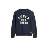 SUPERDRY Bisiklet Yaka Sweatshirt, S, 5003215474, Lacivert, erkek