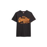 SUPERDRY Bisiklet Yaka T-Shirt, S, 5003215433, Siyah, Erkek