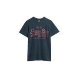 SUPERDRY Bisiklet Yaka T-Shirt, S, 5003215451, Lacivert, Erkek