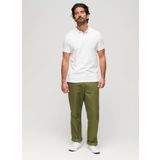 Superdry Düz Beyaz Erkek Polo T-Shirt M1110343A01C_CLASSIC PIQUE POLO
