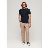Superdry Düz Lacivert Erkek Polo T-Shirt M1110387A98T_SPORTSWEAR RELAXED TIP