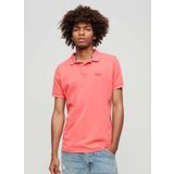 Superdry Düz Pembe Erkek Polo T-Shirt M1110345A2DB_VINT DESTROY POLO