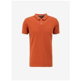 Superdry Düz Turuncu Erkek Polo T-Shirt M1110343A5EY_CLASSIC PIQUE POLO