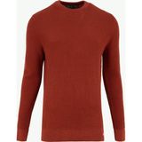 Superdry Düz Yaka Normal Düz Turuncu Erkek Kazak M6110657AB2N_TEXTURED CREW KNIT JUM