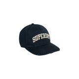 Superdry Erkek Kamyoncu Şapkası Varsity Logosu, Koyu Mavi/Ekru
