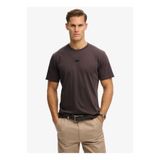 SUPERDRY Kahve Erkek Logo Baskılı T-Shirt