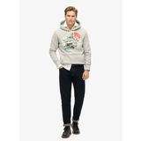 Superdry Kapüşon Yaka Bej Erkek Sweatshırt M2013702A1WY_TOKYO VL GRAPHIC HOODI
