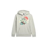 SUPERDRY Kapüşon Yaka Sweatshırt Tokyo VL Graphic Hoodi, L, 5003215462, Bej, erkek