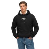 SUPERDRY Kapüşon Yaka Sweatshirt, XL, 5003301434, Siyah, erkek