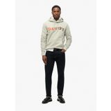 Superdry Kapüşon Yaka Yeşil Erkek Sweatshırt M2013724A2WW_CORE LOGO FADE LOOSE H