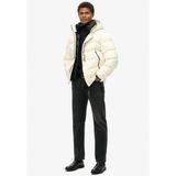 SUPERDRY Kırık Beyaz Erkek Mont M5011902A71D_HOODED CITY GRAPHIC PU