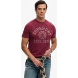 Superdry Kırmızı Erkek Logo Baskılı T-Shirt - XL