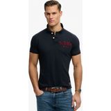Superdry Lacivert Erkek Nakışlı Polo T-Shirt - M
