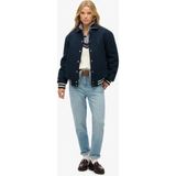Superdry Lacivert Kadın Standart Fit Ceket W5011927A - M