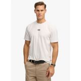 SUPERDRY Logo Baskılı T-Shirt, L, 5003387347, Beyaz, Erkek