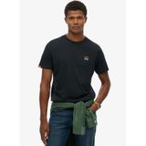 SUPERDRY Logo Baskılı T-Shirt, XL, 5003394421, Lacivert, Erkek