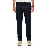 SUPERDRY Normal Bel Regular Fit İndigo Denim Pantolon, 32-32, M7010887A-Q16, İndigo, Erkek
