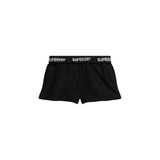 SUPERDRY Normal Bel Şort, XS, 5003276737, Siyah, Kadın