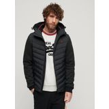 Superdry Normal Siyah Erkek Ceket M2013532A02A_HOODED STORM HYBRID PA