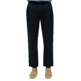 SUPERDRY Regular Fit Chino Pantolon Merchant Linen Pant, M, 5003297724, Lacivert, Erkek
