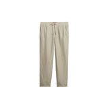 SUPERDRY Regular Fit Chino Pantolon Merchant Linen Pant, S, 5003297692, Bej, Erkek