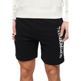 SUPERDRY Sportswear Logo Loose Şort, M, 5003135566, Siyah, Erkek