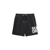 Superdry Sportwear Logo 43 cm Yüzme Şortu - Siyah, siyah, L