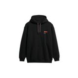 SUPERDRY UTILITY SPORT LOGO LOOSE HOOD Kapüşonlu Sweatshirt, M, M2013731A, Black, erkek