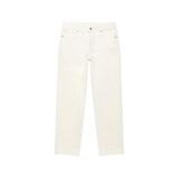 SUPERDRY Yüksek Bel Düz Paça Standart Denim Pantolon, 26, 5003326749, Beyaz, Kadın