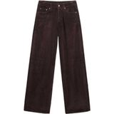 SUPERDRY Yüksek Bel Standart Pantolon, 27, 5003326748, Kahve, Kadın