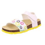 Superfit 000115 Günlük Beyaz Kız Çocuk Sandalet, 1000 WEIB/GELB, 30