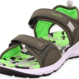 Superfit 000586 Criss Cross Haki Çocuk Sandalet